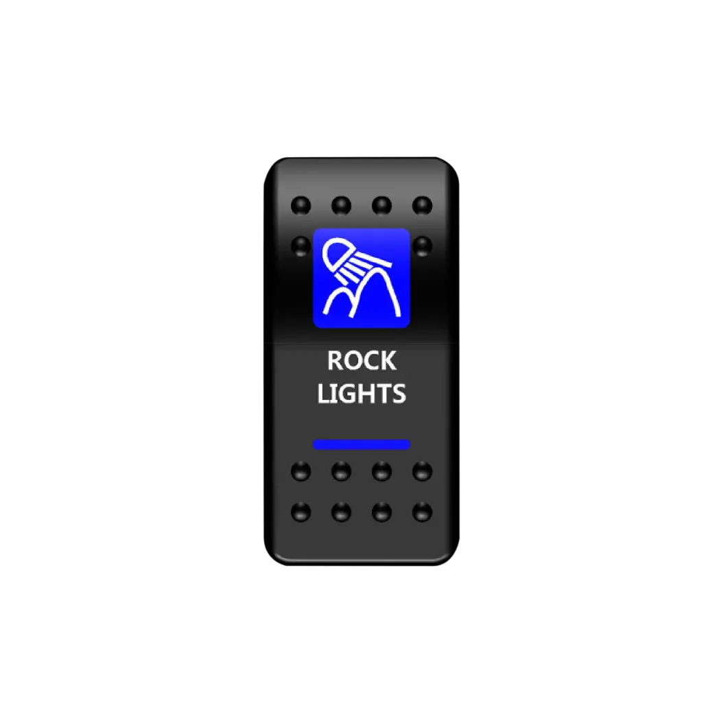 Rock Lights Rocker Switch (Blue) 1