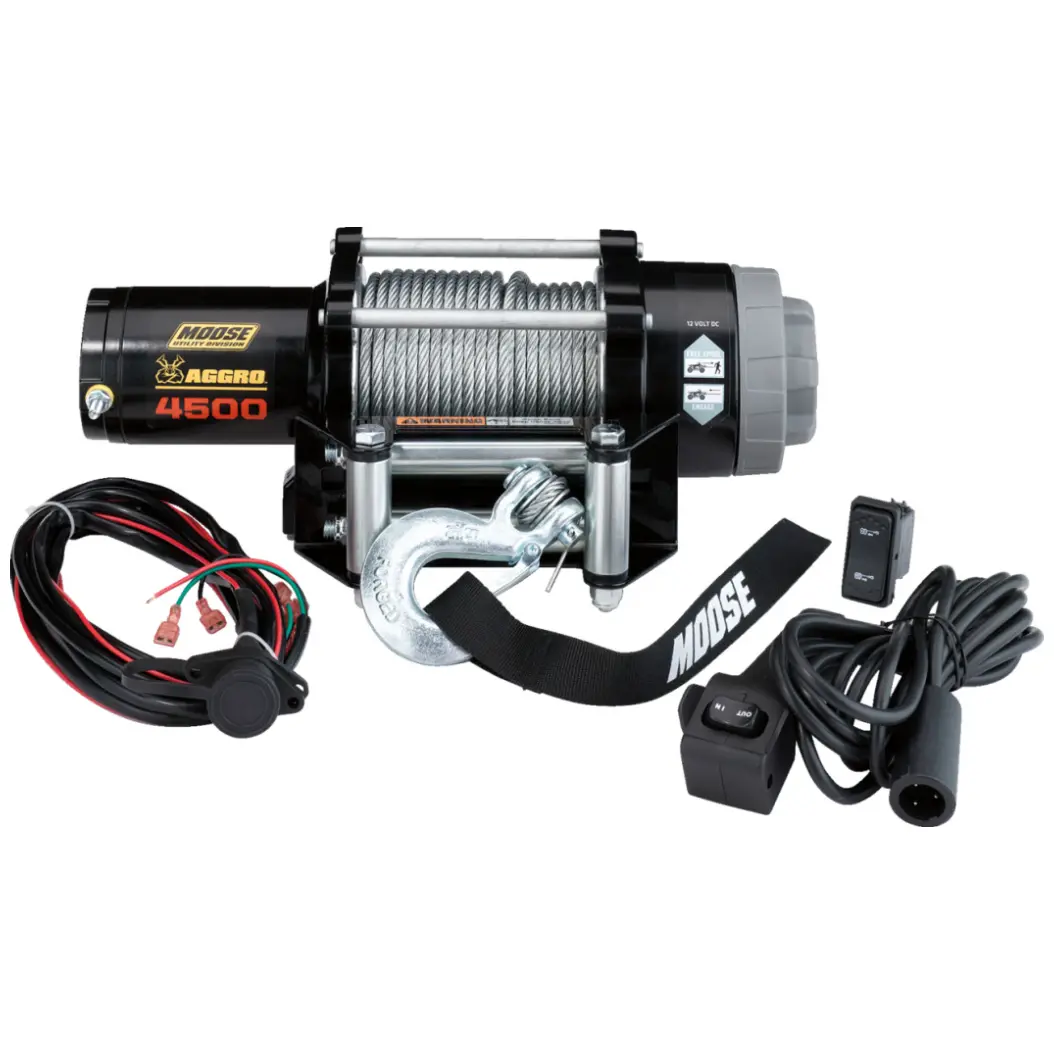 4500 Lb Aggro Winch (Wire Rope) 1