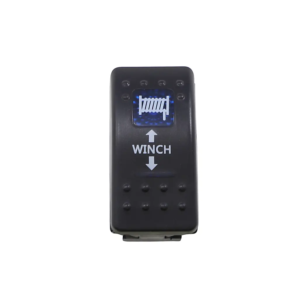 Winch Rocker Switch (Blue) 1