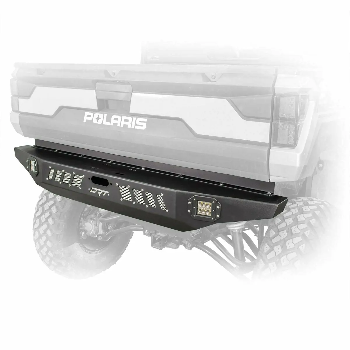 Polaris Ranger Xp 1000 (2019+) Rear Winch Bumper 1