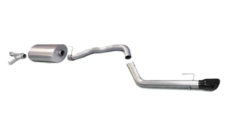 Corsa 2008-2017 Toyota Sequoia 5.7L V8 Touring Cat-Back Exhaust W/Black 4In Tip 1