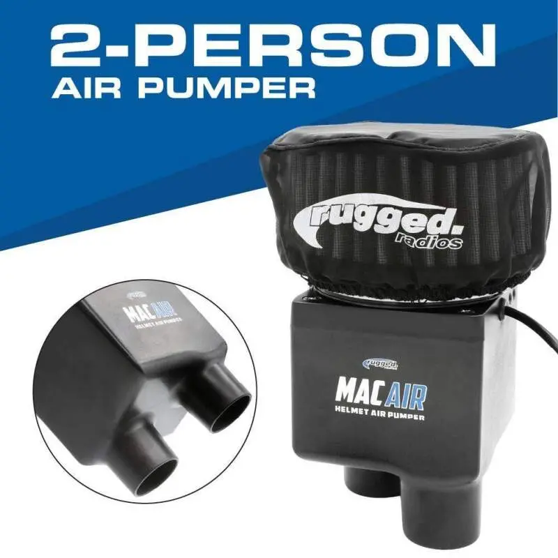 Rugged Radios Mac Air 2-Person Helmet Air Pumper (Pumper Only) 1
