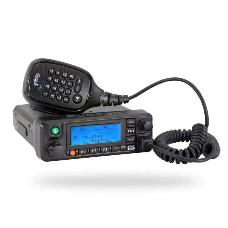 Rugged Radios Rugged Rdm-Db Dual Band Mobile Radio - Digital And Analog - Uhf / Vhf 1