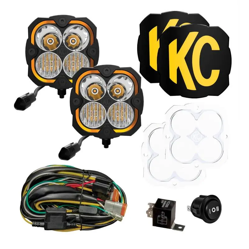 Kc Hilites Flex Era 4 - 2-Light Master Kit 1
