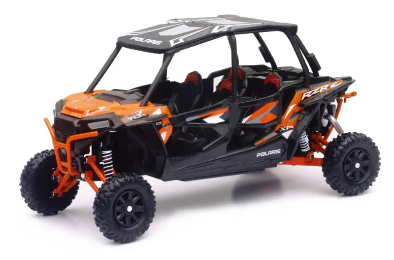 New Ray Toys Polaris Rzr Xp 4 Turbo Eps (Spectra Orange)/ Scale - 1:18 1