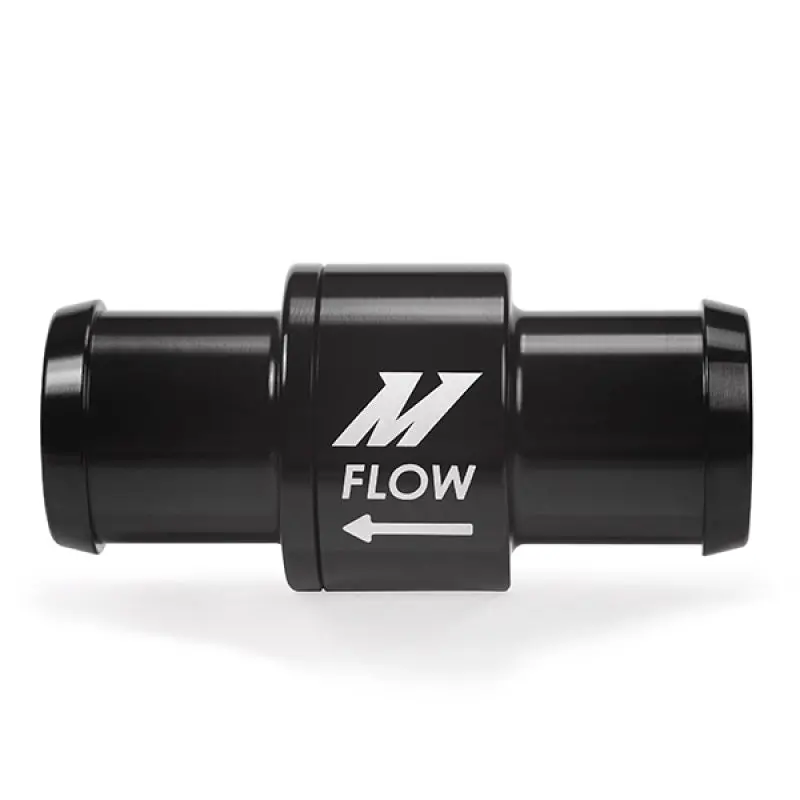 Mishimoto One-Way Check Valve 3/4In Aluminum Fitting - Black 1