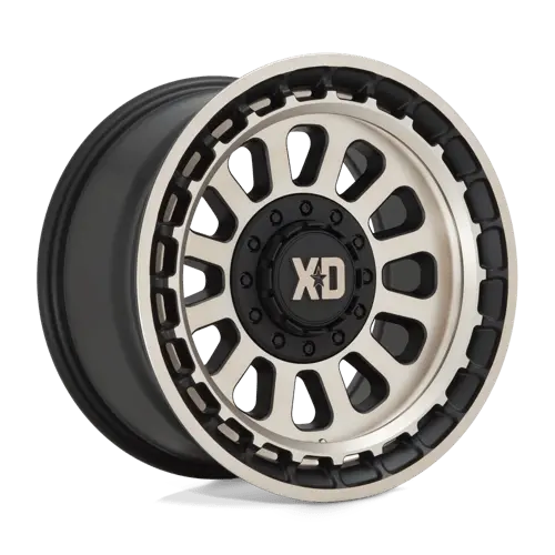 Kmc Xd856 Omega Matte Black With Bronze Tint Wheel 1