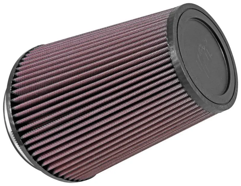 K&N Filter Universal Clamp-On Air Filter 5In Flange / 6-1/2In Base / 4-3/8In Top / 8In Height 1