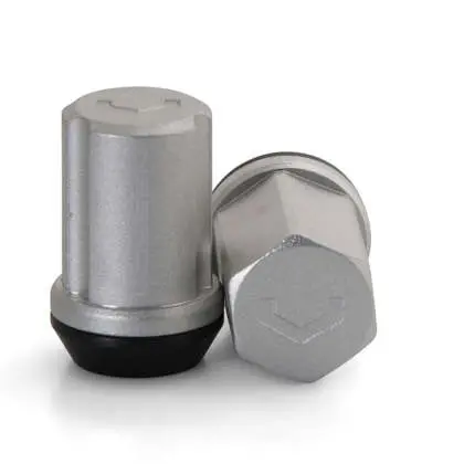 Vossen 35Mm Lug Nut - 14X1.5 - 19Mm Hex - Cone Seat - Silver (Set Of 20) 1
