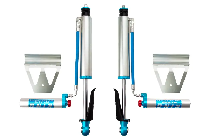 King Shocks 2008+ Toyota Land Cruiser 200 Rear 2.5 Dia Remote Res Shock W/Adjuster (Pair) 1