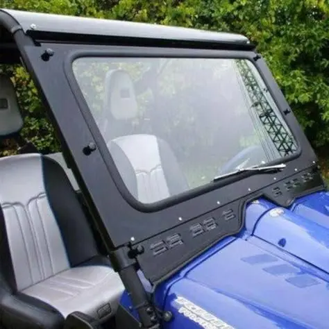 Yamaha Rhino Glass Front Windshield With Wiper 1
