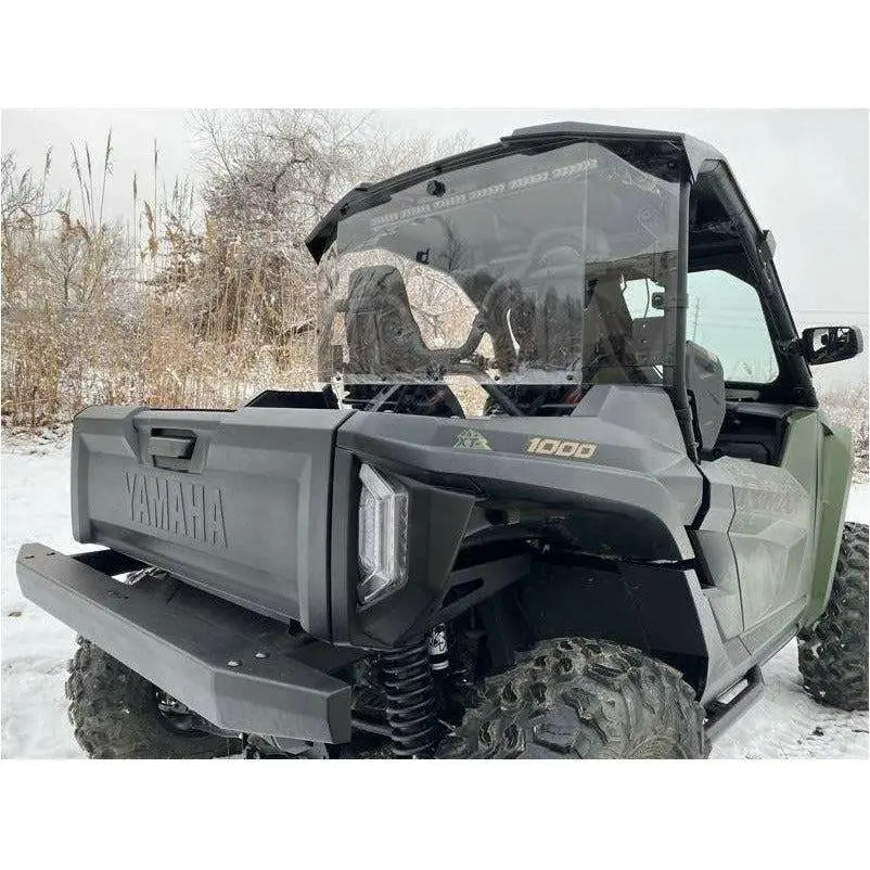 Yamaha Wolverine Rmax Polycarbonate Rear Windshield 1
