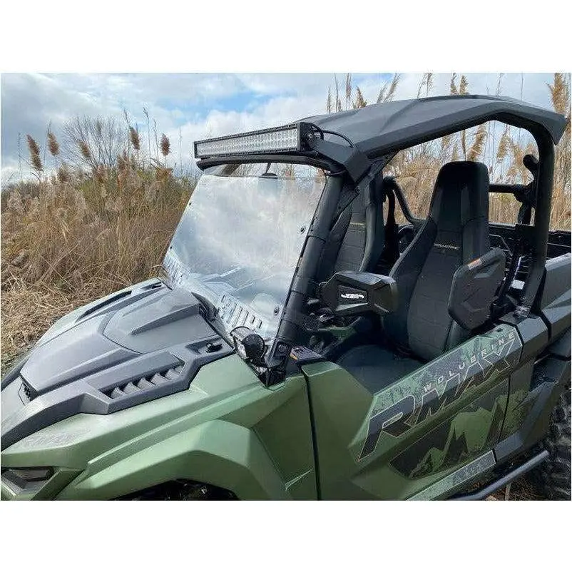 Yamaha Wolverine Vented Polycarbonate Front Windshield 1