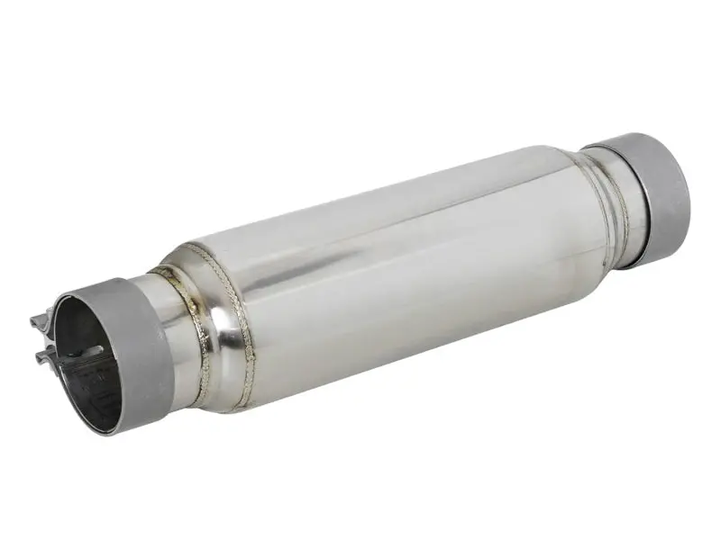 Afe Mach Force-Xp 409 Ss Resonator 3In. Inlet/Outlet / 4In. Diameter / 12In. Body / 16In. Length 1