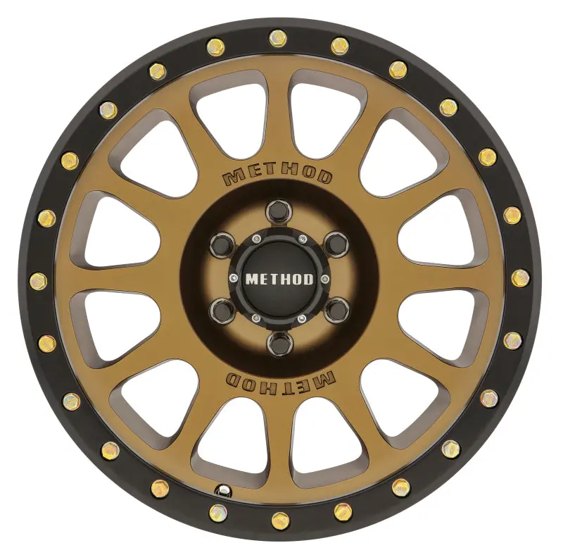 Method Mr305 Nv 17X8.5 0Mm Offset 6X135 94Mm Cb Method Bronze/Black Street Loc Wheel 2