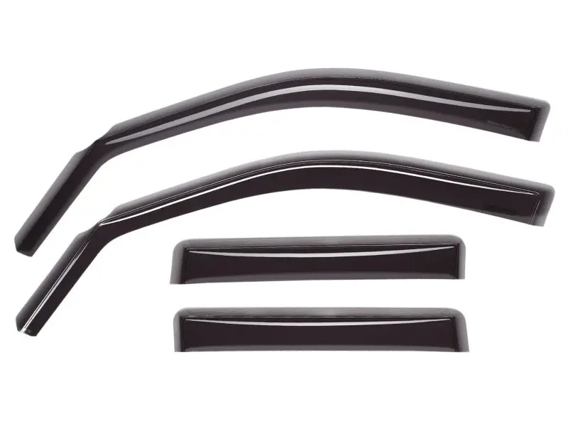 Weathertech 2025 Toyota 4Runner / 24-25 Tacoma Front And Rear Side Window Deflectors - Dark Smoke 1