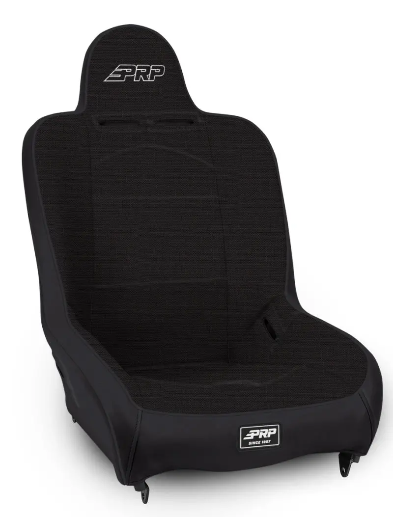 Prp Premier High Back Suspension Seat (Two Neck Slots) - All Black 2