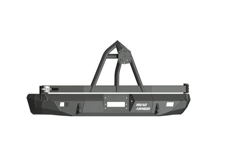 Road Armor 99-07 Ford Excursion Stealth Rear Winch Bumper W/Tire Carrier - Tex Blk 1