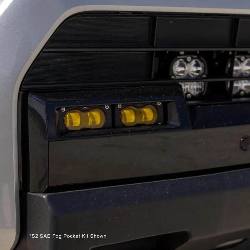 Baja Designs 2025 Toyota 4Runner S2 Sport Fog Pocket Light Kit - Amber 2