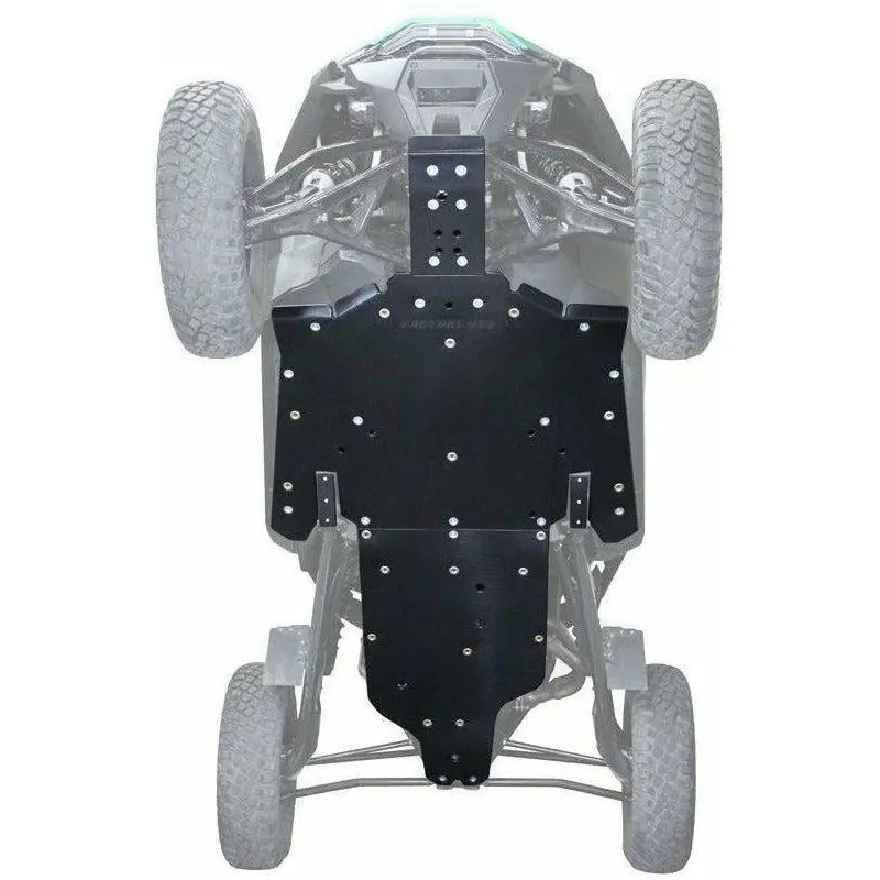Polaris Rzr Pro R Uhmw Skid Plate 1