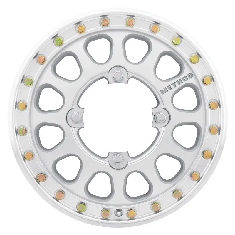 Method Mr401-R Utv Beadlock 15X5 / 5+0/43Mm Offset / 4X136 / 106Mm Cb Machined - Raw Wheel 2