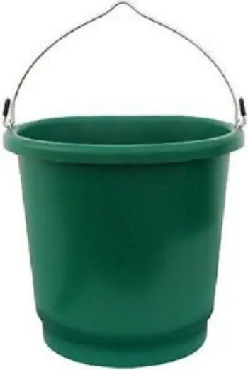 Farm Innovators Fb-80 3 Gallon Flat Back Heated Livestock Water Bucket - Quantity Of 1 1
