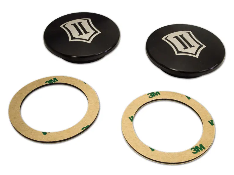 Icon Tubular Upper Control Arm Billet Cap Set 1