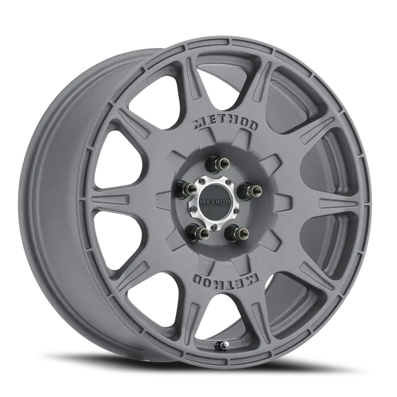 Method Mr502 Rally 17X8 +38Mm Offset 5X4.5 67.1Mm Cb Titanium Wheel 1