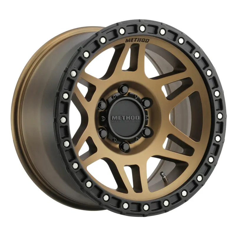 Method Mr312 17X8.5 0Mm Offset 6X5.5 106.25Mm Cb Method Bronze/Black Street Loc Wheel 1