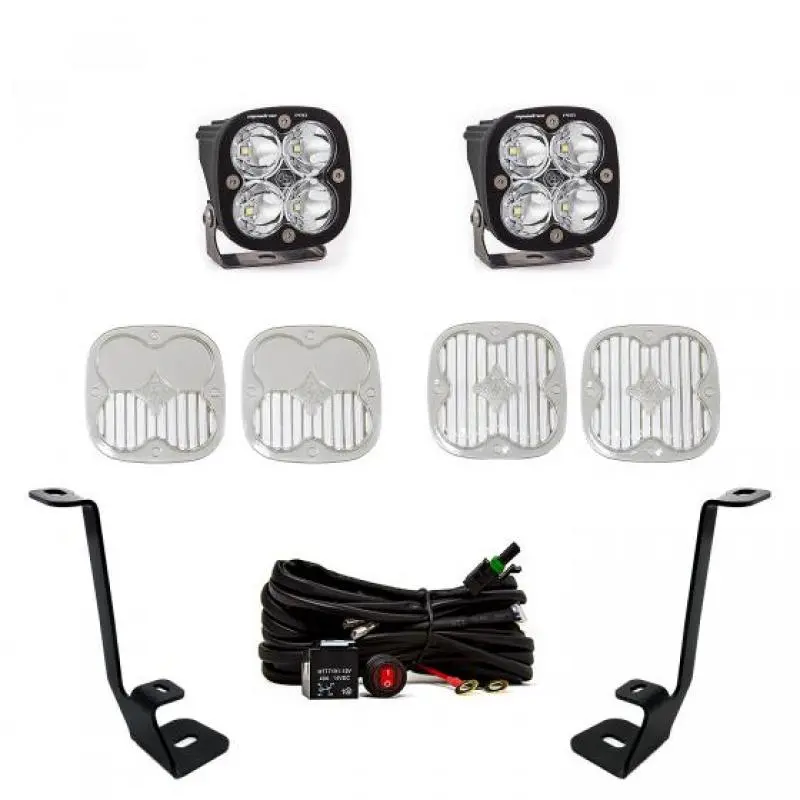 Baja Designs 2021+ Ford F150 A Pillar Kit Squadron Pro Spot 1