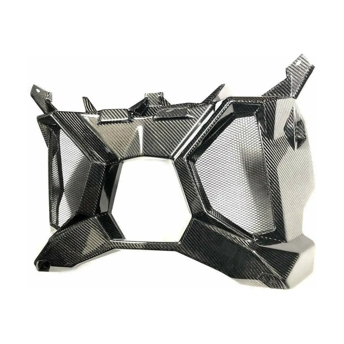 Can Am X3 Carbon Fiber Exhaust Surround / Rear Shroud 2