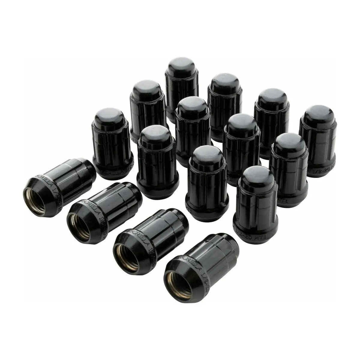 Utv 5 Lug Nuts Installation Kit M12×1.5 (Black) 1
