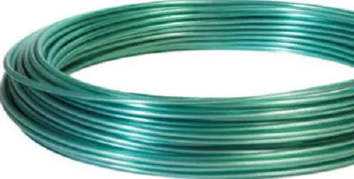 Hillman 122090 50' Ft Green Vinyl Jacketed Clothesline Wire - Quantity Of 3 1