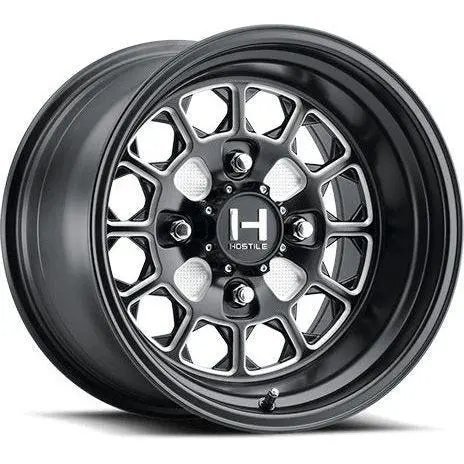H125 Pismo Utv Wheel (Satin Black Milled) 1