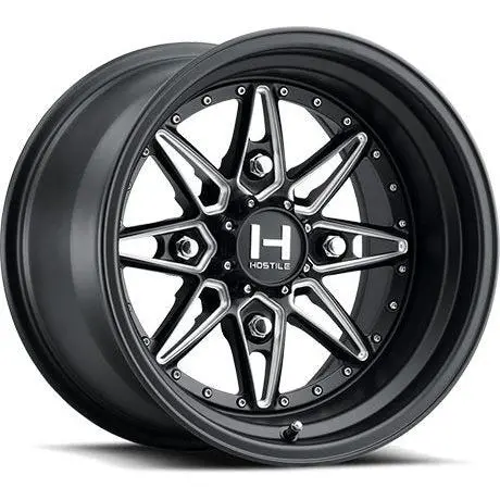 Hf12 Blaster Utv Forged Wheel (Satin Black Milled) 1