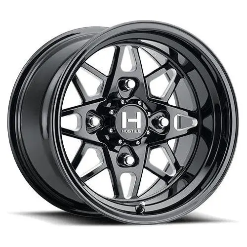 Hf14 Holeshot Utv Forged Wheel (Gloss Black Milled) 1