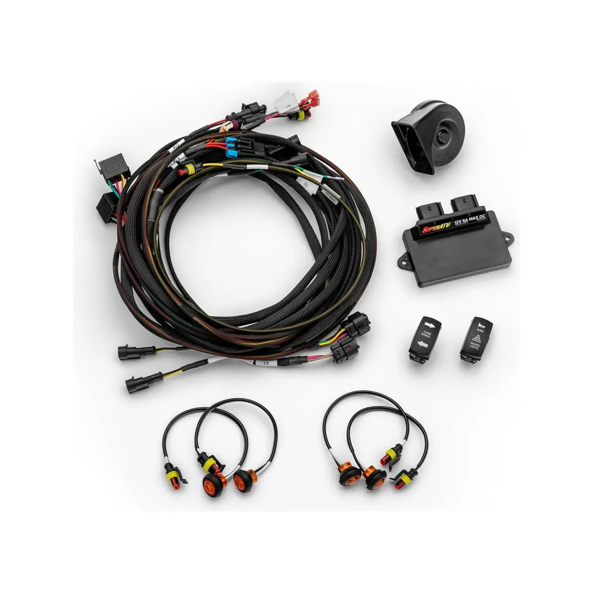 Polaris Ranger 1000 Deluxe Self-Canceling Turn Signal Kit 1