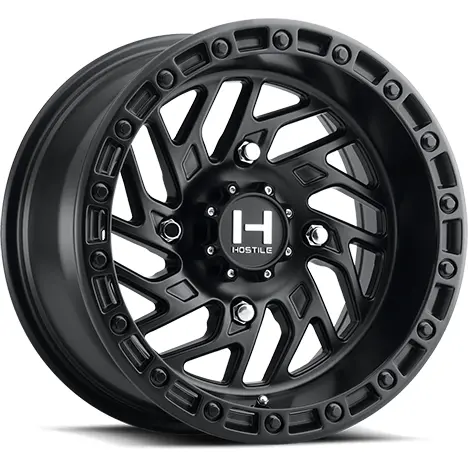 H116 Jigsaw Utv Wheel (Satin Black) 1