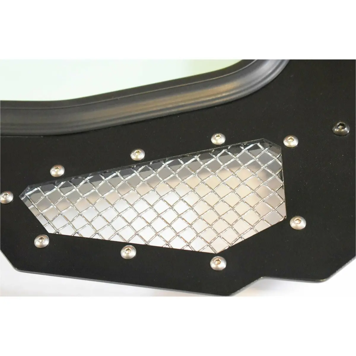Polaris Rzr Glass Windshield For Cagewrx Race Cage 2