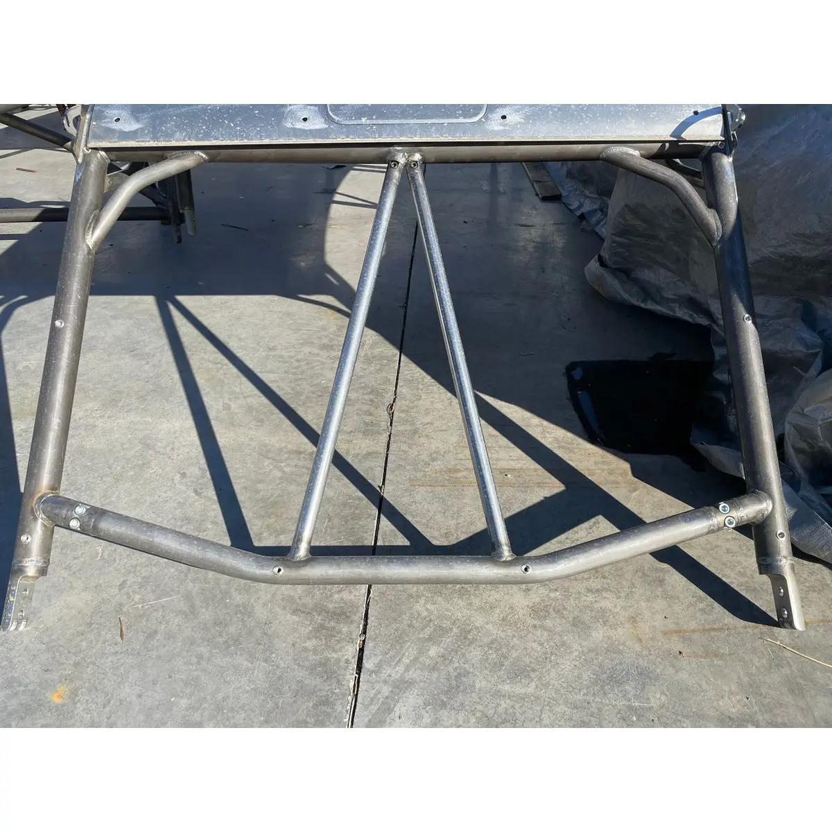 Polaris Rzr Pro R 4 Raw Dominator Roll Cage With Roof 7