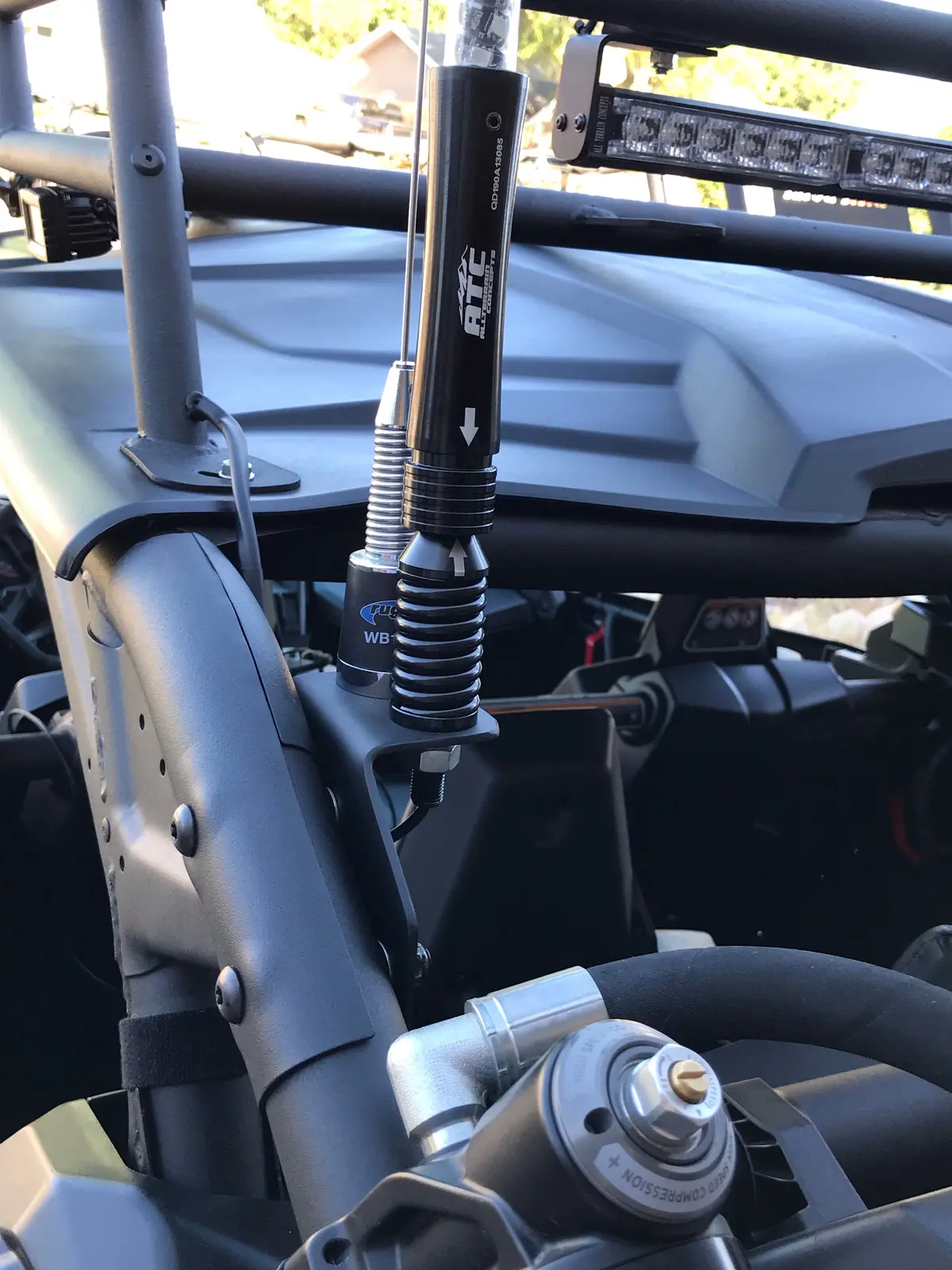 Can-Am Whip Mount & Antenna Mount 1