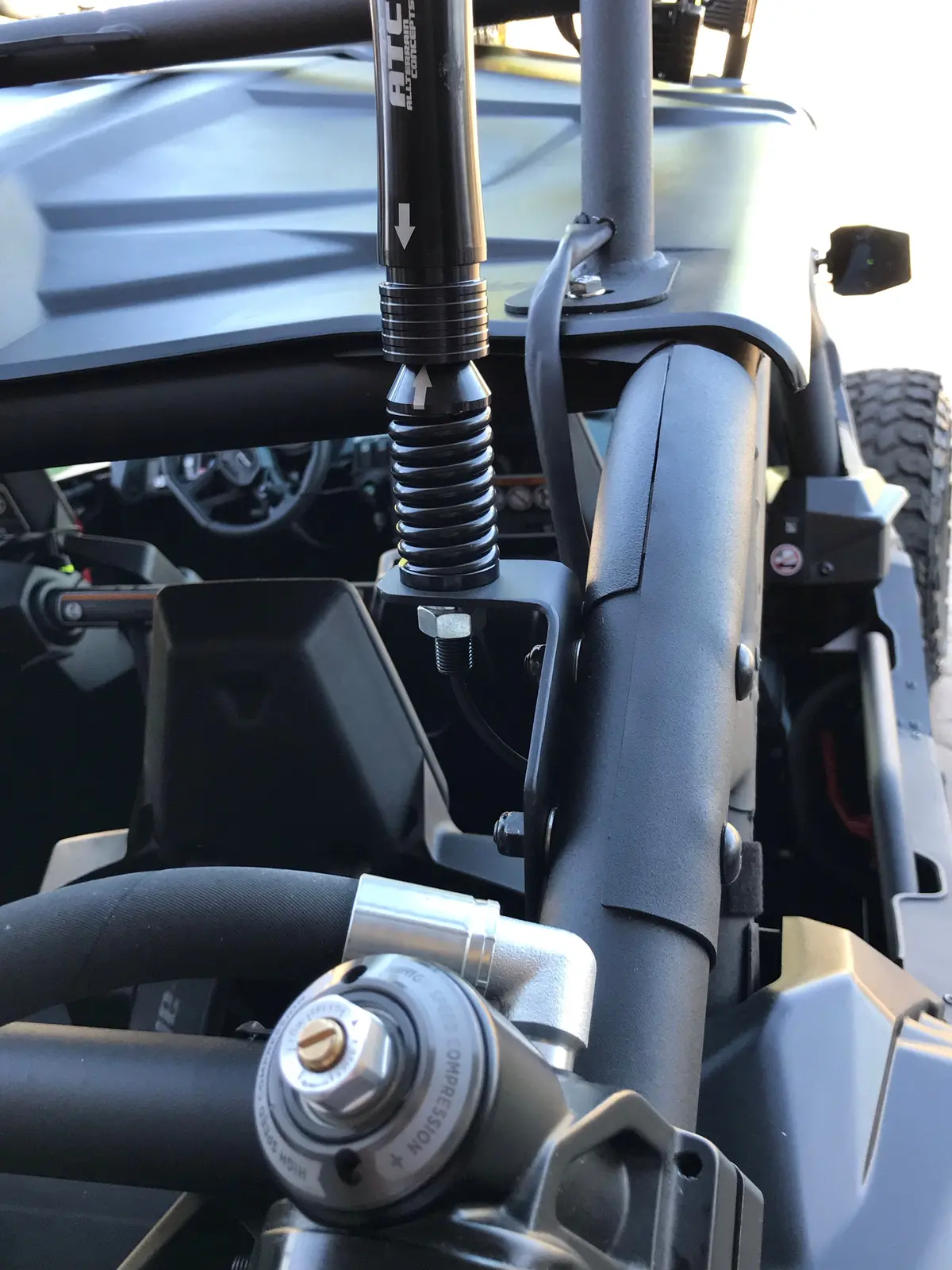 Can-Am Whip Mount & Antenna Mount 2