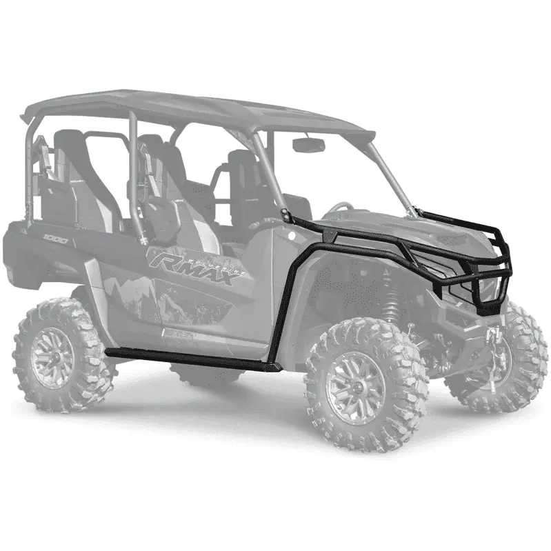 Yamaha Wolverine Rmax 4 Front Bumper With Fender Guard And Rock Sliders 1