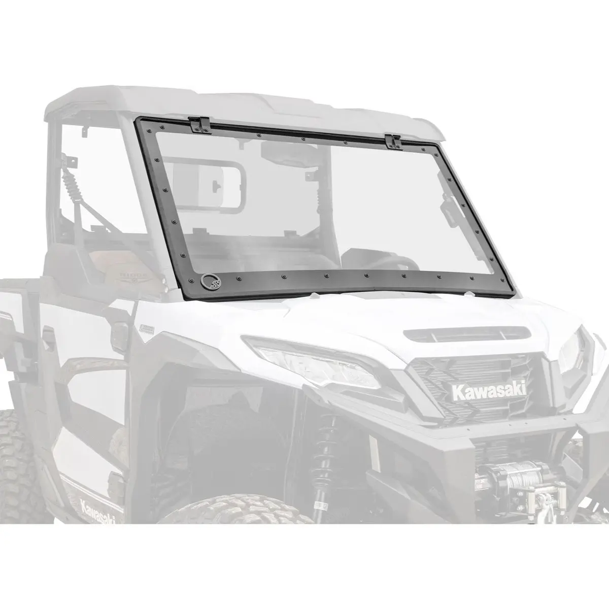 Kawasaki Ridge Maxdrive Power Flip Windshield 1