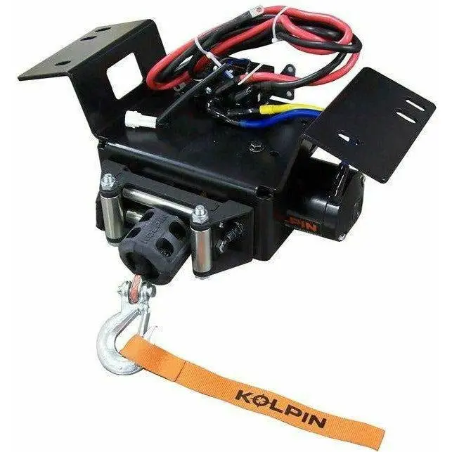 Honda Pioneer 700 Quick Mount Winch 3500 Lb Synthetic Rope 1