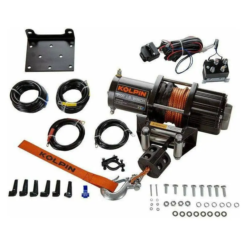 Utv Winch Kit Synthetic Rope (2500 Lb) 1