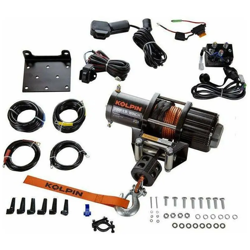 Utv Winch Kit Synthetic Rope (3500 Lb) 1