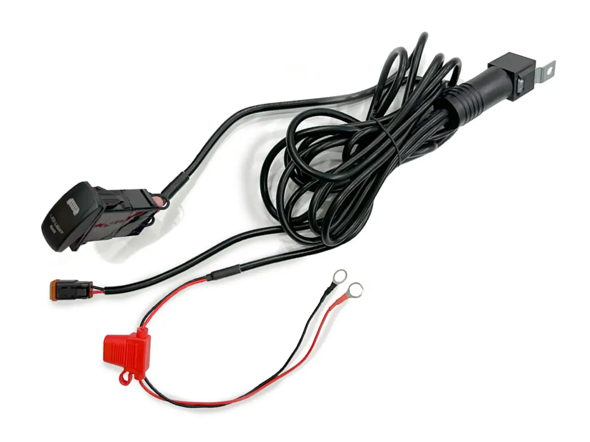 Wd Electronics Led Light Bar Wiring Harness 1