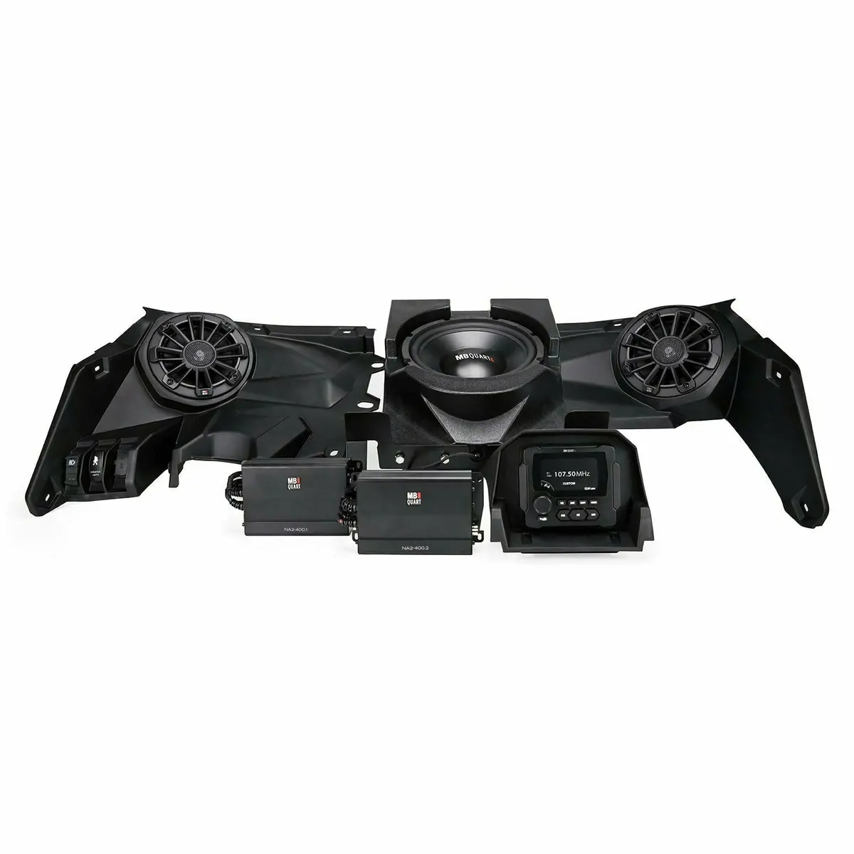 Can Am X3 Stage 3 Audio System 1