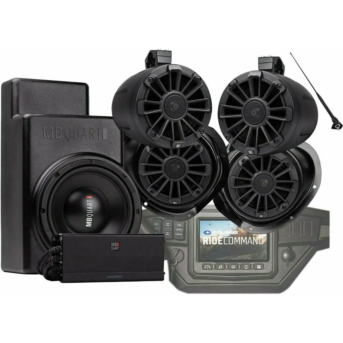 Polaris General Ride Command Stage 5 Audio System 1